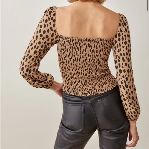 NWT Reformation Reign Top - Bobcat - Picture 2 of 7